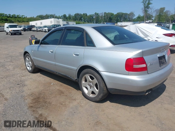 2001 Audi A4 with VIN WAUDH68D11A029147, listed as a IAAI auction lot 42409279 with 198,567 mi miles and . Bid and sale history available at DreamBid. Image 3.