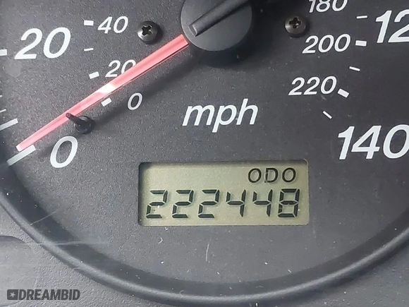 2003 Mazda Protege DX with VIN JM1BJ225330147296, listed as a IAAI auction lot 41484396 with 222,448 mi miles. Bid and sale history available at carsss.com. Image 15.
