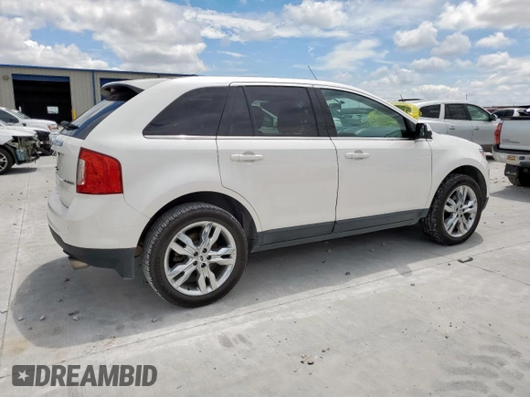 2013 Ford Edge Limited with VIN 2FMDK3KCXDBC73922, listed as a Copart auction lot 63362915 with 148,169 mi miles and Salvage title. Bid and sale history available at DreamBid. Image 3.