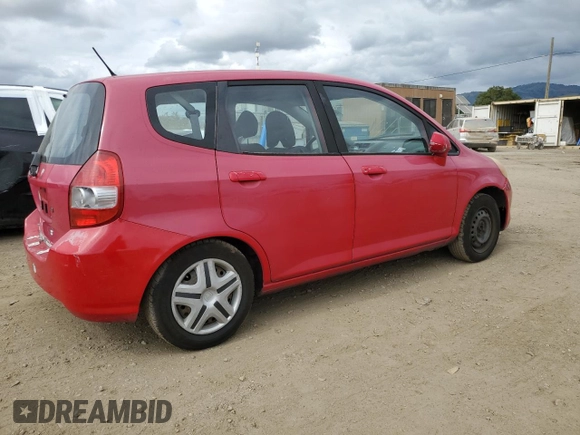 2008 Honda Fit z VIN JHMGD38418S058774, wystawiony jako Copart lot #54250285 z przebiegiem 245 119 mil mil oraz Szkoda całkowita • Salvage title. Historia ofert i sprzedaży dostępna na DreamBid. Obrazek 3.