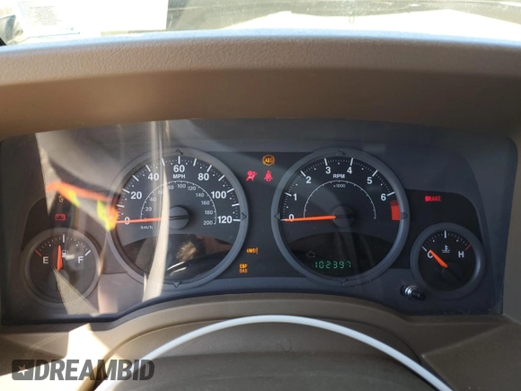 2007 Jeep Compass Sport with VIN 1J8FF47W07D211978, listed as a Copart auction lot 54233665 with 102,397 mi miles and Salvage Title. Bid and sale history available at carsss.com. Image 9.