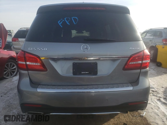 2017 Mercedes-Benz GLS with VIN 4JGDF7DEXHA777608, listed as a Copart auction lot 71279602 with 85,131 mi miles. Bid and sale history available at carsss.com. Image 6.