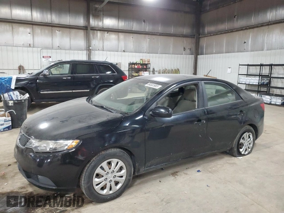 2011 Kia Forte LX with VIN KNAFT4A28B5436736, listed as a Copart auction lot 89303965 with 120,058 mi miles and Salvage Title. Bid and sale history available at carsss.com. Image 1.