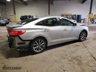 2015 Hyundai Azera with VIN KMHFG4JGXFA483312, listed as a Copart auction lot 51592085 with 92,219 mi miles and Salvage Title. Bid and sale history available at carsss.com. Image 3.