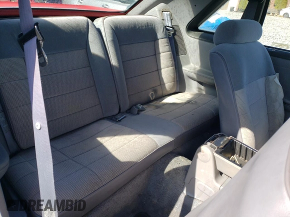 1993 Ford Mustang with VIN 1FACP41M4PF182123, listed as a Copart auction lot 52154315 with 70,458 mi miles and Clean title. Bid and sale history available at DreamBid. Image 11.