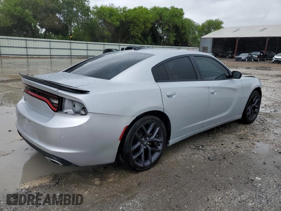 2020 Dodge Charger SXT with VIN 2C3CDXBG3LH207930, listed as a Copart auction lot 53951115 with 92,468 mi miles and Salvage Title. Bid and sale history available at carsss.com. Image 3.