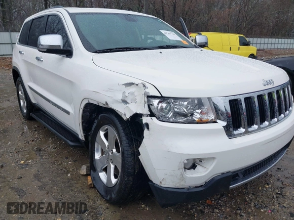 2012 Jeep Grand Cherokee Limited with VIN 1C4RJEBG7CC270910, listed as a IAAI auction lot 41761760 with 124,785 mi miles. Bid and sale history available at carsss.com. Image 6.