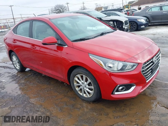 2022 Hyundai Accent SEL with VIN 3KPC24A63NE157389, listed as a IAAI auction lot 41661692 with 58,100 mi miles. Bid and sale history available at carsss.com. Image 1.