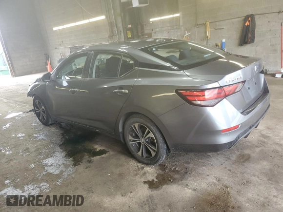 2021 Nissan Sentra SV z VIN 3N1AB8CV1MY256263, wystawiony jako Copart lot #55847445 z przebiegiem 60 037 mil mil oraz Szkoda całkowita • Salvage title. Historia ofert i sprzedaży dostępna na DreamBid. Obrazek 2.