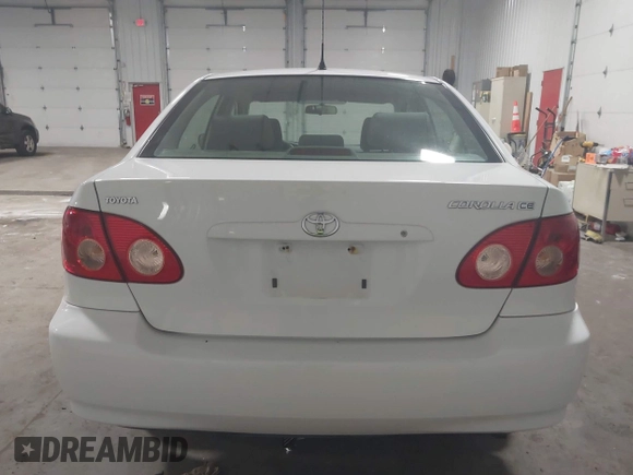 2006 Toyota Corolla CE with VIN JTDBR32E260063831, listed as a IAAI auction lot 42002769 with 90,707 mi miles and . Bid and sale history available at DreamBid. Image 16.