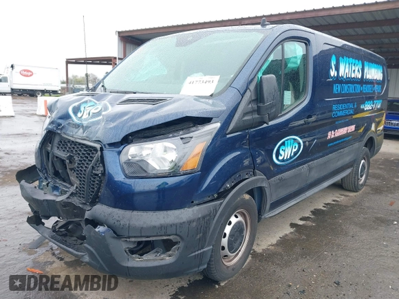 2021 Ford Transit Cargo with VIN 1FTBR1Y80MKA12125, listed as a IAAI auction lot 41773493 with 42,989 mi miles and . Bid and sale history available at DreamBid. Image 17.
