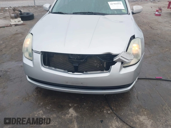 2004 Nissan Maxima SE with VIN 1N4BA41E04C843018, listed as a IAAI auction lot 41781652 with Not provided miles and . Bid and sale history available at DreamBid. Image 6.