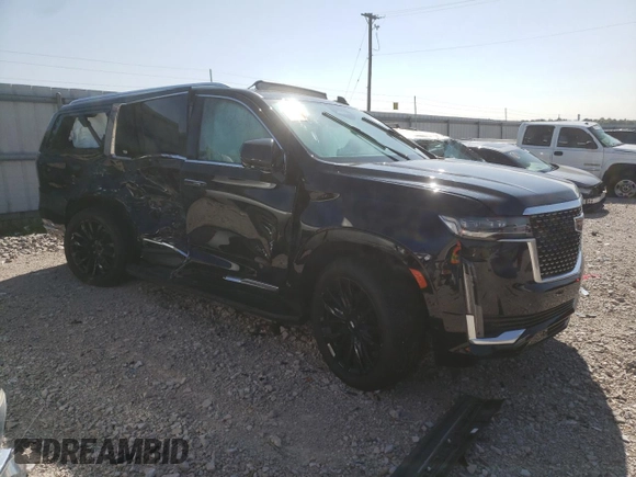 2023 Cadillac Escalade ESV 4WD Premium Luxury z VIN 1GYS4KKL0PR478788, wystawiony jako Copart lot #70177094 z przebiegiem Nie podano mil oraz Szkoda całkowita • Salvage title. Historia ofert i sprzedaży dostępna na DreamBid. Obrazek 4.