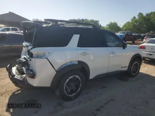 2023 Nissan Pathfinder Rock Creek with VIN 5N1DR3BD4PC269051, listed as a Copart auction lot 52195995 with 30,328 mi miles and Salvage title. Bid and sale history available at DreamBid. Image 3.