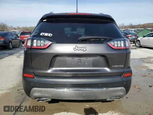 2021 Jeep Cherokee Limited z VIN 1C4PJLDX6MD120548, wystawiony jako Copart lot #49298135 z przebiegiem 102 455 mil mil oraz Czysty tytuł • Clean title. Historia ofert i sprzedaży dostępna na DreamBid. Obrazek 6.