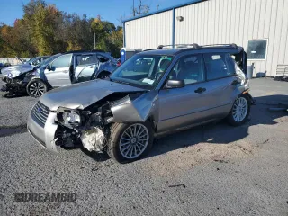 2007 Subaru Forester X with VIN JF1SG63677H719237, listed as a Copart auction lot 75498084 with 214,815 mi miles and Salvage Title. Bid and sale history available at carsss.com. Image 1.