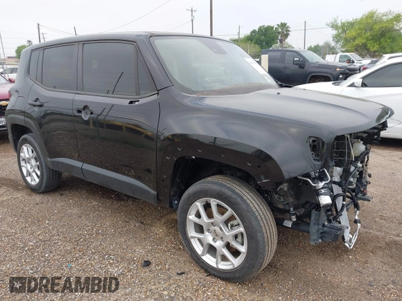 2023 Jeep Renegade Latitude z VIN ZACNJDB18PPP16162, wystawiony jako IAAI lot #41918299 z przebiegiem 10 608 mil mil oraz . Historia ofert i sprzedaży dostępna na DreamBid. Obrazek 1.