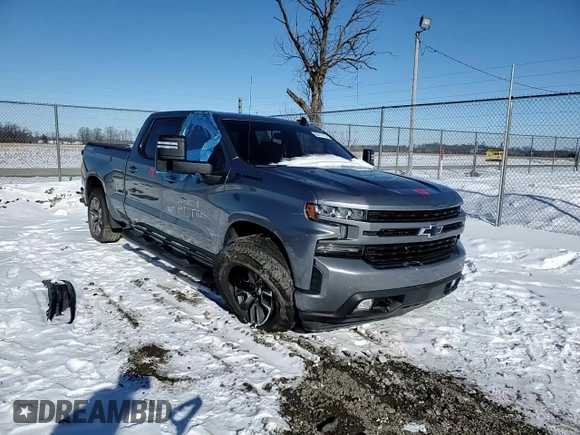 2021 Chevrolet Silverado 1500 RST with VIN 1GCUYEEL0MZ447102, listed as a Copart auction lot 88479115 with 0 mi miles and Salvage Title. Bid and sale history available at carsss.com. Image 11.