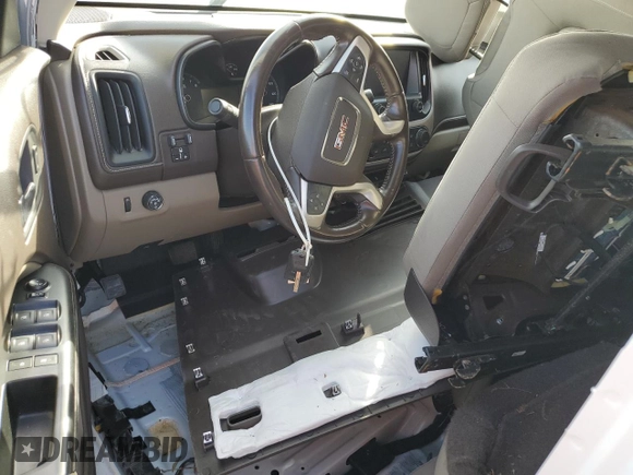 2018 GMC Canyon 2WD SLE with VIN 1GTG5CEN6J1318674, listed as a Copart auction lot 76540364 with 0 mi miles and Non Repairable. Bid and sale history available at carsss.com. Image 8.