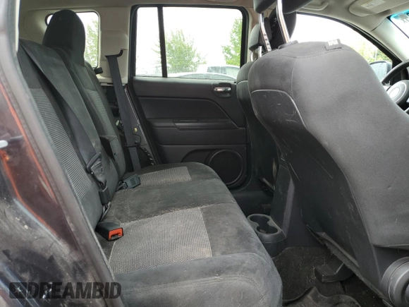 2016 Jeep Compass Sport with VIN 1C4NJDBB3GD520141, listed as a Copart auction lot 56902885 with 147,154 mi miles and Salvage title. Bid and sale history available at DreamBid. Image 11.