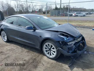 2022 Tesla Model 3 Long Range with VIN 5YJ3E1EB0NF314870, listed as a IAAI auction lot 41762301 with 38,840 mi miles and . Bid and sale history available at DreamBid. Image 1.