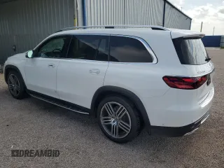 2025 Mercedes-Benz GLS 450 с VIN 4JGFF5KE2SB370660, выставлен на аукционе Copart как лот 55674115 с пробегом 1 338 миль миль и Чистый • Clean title. История ставок и продаж доступна на DreamBid. Изображение 2.