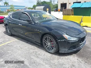 2017 Maserati Ghibli with VIN ZAM57XSA7H1221497, listed as a IAAI auction lot 42719778 with Not provided miles and . Bid and sale history available at DreamBid. Image 1.