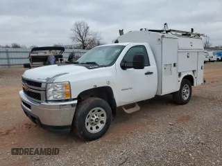 2012 Chevrolet Silverado 3500HD Work Truck with VIN 1GB3CZCG3CF196345, listed as a Copart auction lot 88153995 with 206,153 mi miles and Clean Title. Bid and sale history available at DreamBid. Image 1.