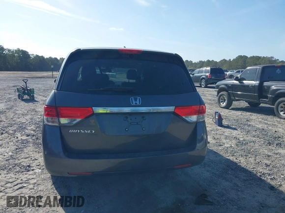 2016 Honda Odyssey EX-L with VIN 5FNRL5H65GB022236, listed as a IAAI auction lot 40761542 with 236,979 mi miles. Bid and sale history available at carsss.com. Image 16.