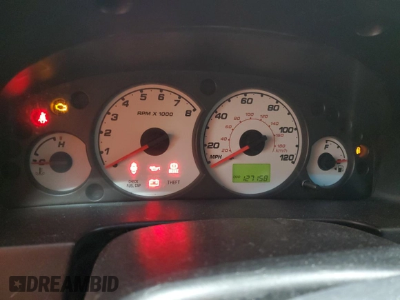 2004 Ford Escape XLS Value with VIN 1FMYU02B44KA62755, listed as a Copart auction lot 81717154 with 127,158 mi miles and Clean Title. Bid and sale history available at DreamBid. Image 9.