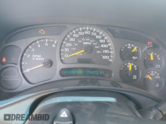 2003 Chevrolet Tahoe LS с VIN 1GNEC13V43R292866, выставлен на аукционе Copart как лот 60574355 с пробегом 250 872 миль миль и Списание • Salvage title. История ставок и продаж доступна на DreamBid. Изображение 9.