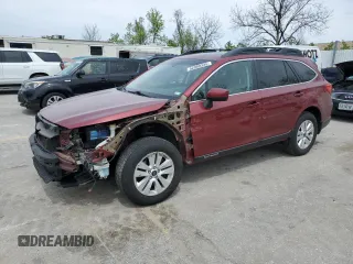 2015 Subaru Outback Premium with VIN 4S4BSBDC0F3357328, listed as a Copart auction lot 52989335 with 91,616 mi miles and Salvage title. Bid and sale history available at DreamBid. Image 1.