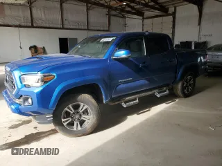 2018 Toyota Tacoma SR with VIN 3TMCZ5AN4JM142554, listed as a Copart auction lot 45873785 with Not Provided miles and Salvage Title. Bid and sale history available at carsss.com. Image 1.