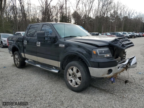 2008 Ford F-150 XLT with VIN 1FTPW14V18KF04145, listed as a Copart auction lot 45287865 with 163,572 mi miles and Salvage Title. Bid and sale history available at carsss.com. Image 4.
