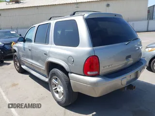 2000 Dodge Durango with VIN 1B4HS28Z0YF244622, listed as a IAAI auction lot 42383817 with 216,543 mi miles and . Bid and sale history available at DreamBid. Image 3.