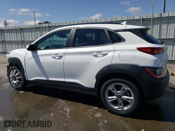 2023 Hyundai Kona SEL with VIN KM8K6CAB3PU997406, listed as a Copart auction lot 51637595 with 51,217 mi miles and Salvage Title. Bid and sale history available at DreamBid. Image 2.