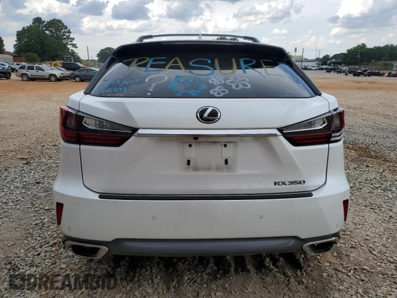 2017 Lexus RX 350 z VIN 2T2ZZMCA4HC038675, wystawiony jako Copart lot #60925175 z przebiegiem 80 974 mil mil oraz Szkoda całkowita • Salvage title. Historia ofert i sprzedaży dostępna na DreamBid. Obrazek 6.