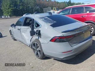 2024 Honda Accord Touring with VIN 1HGCY2F88RA092210, listed as a IAAI auction lot 42564329 with 35,037 mi miles and . Bid and sale history available at DreamBid. Image 3.