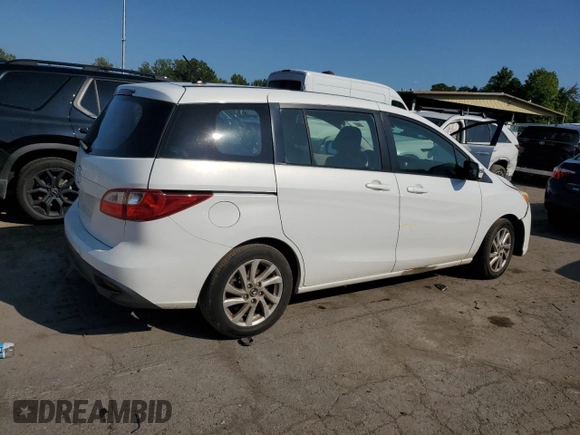 2013 Mazda 5 Sport with VIN JM1CW2BL6D0150232, listed as a Copart auction lot 69159794 with Not Provided miles and Salvage Title. Bid and sale history available at DreamBid. Image 3.
