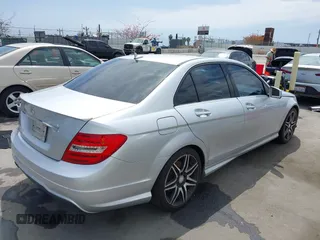 2014 Mercedes-Benz C-Class C 250 Sport with VIN WDDGF4HB0EG216428, listed as a IAAI auction lot 42148809 with 132,113 mi miles. Bid and sale history available at carsss.com. Image 4.