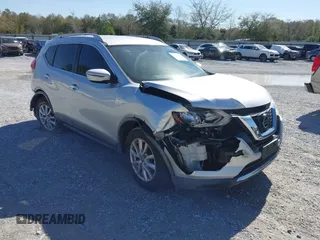 2018 Nissan Rogue S with VIN KNMAT2MT8JP570011, listed as a IAAI auction lot 41827839 with 70,304 mi miles and . Bid and sale history available at carsss.com. Image 1.