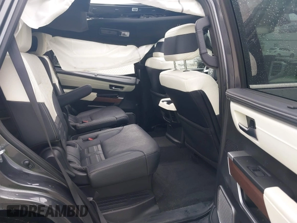 2023 Toyota Sequoia SR5 with VIN 7SVAAAAA5PX001666, listed as a IAAI auction lot 41386998 with 43,559 mi miles. Bid and sale history available at carsss.com. Image 8.