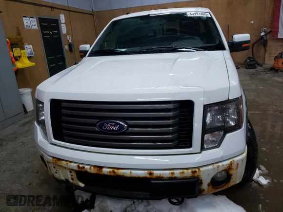 2012 Ford F-150 XL with VIN 1FTFW1ET7CFB04200, listed as a Copart auction lot 43991405 with 322,284 mi miles and Clean Title. Bid and sale history available at carsss.com. Image 5.