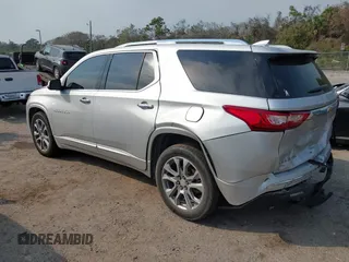 2021 Chevrolet Traverse Premier with VIN 1GNEVKKW9MJ213346, listed as a IAAI auction lot 41591024 with 112,803 mi miles. Bid and sale history available at carsss.com. Image 3.