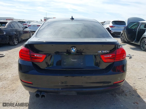 2017 BMW 4 Series 430i with VIN WBA4F7C34HG788201, listed as a IAAI auction lot 41772270 with 71,940 mi miles. Bid and sale history available at carsss.com. Image 16.