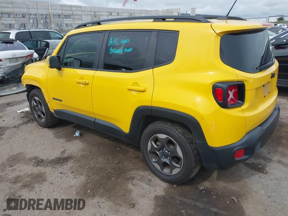 2017 Jeep Renegade Latitude with VIN ZACCJABB9HPF07564, listed as a IAAI auction lot 42491504 with 79,597 mi miles and . Bid and sale history available at DreamBid. Image 3.