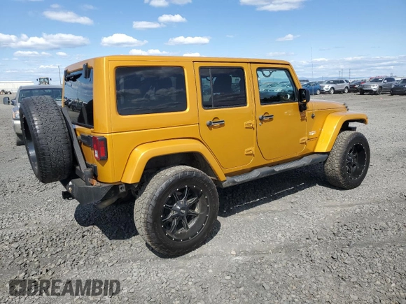 2014 Jeep Wrangler Unlimited Sahara with VIN 1C4BJWEG1EL226066, listed as a Copart auction lot 54003045 with 109,953 mi miles and Clean Title. Bid and sale history available at carsss.com. Image 3.