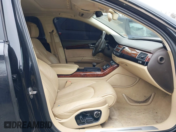 2013 Audi A8 L 3.0L with VIN WAURGAFD4DN013035, listed as a IAAI auction lot 41591570 with 152,859 mi miles. Bid and sale history available at carsss.com. Image 5.