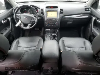 2015 Kia Sorento SX with VIN 5XYKW4A70FG637550, listed as a Copart auction lot 41366245 with 117,592 mi miles and Salvage Title. Bid and sale history available at carsss.com. Image 8.