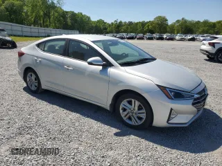 2020 Hyundai Elantra SEL with VIN 5NPD84LFXLH530114, listed as a Copart auction lot 53523765 with 30,367 mi miles and Salvage title. Bid and sale history available at DreamBid. Image 4.